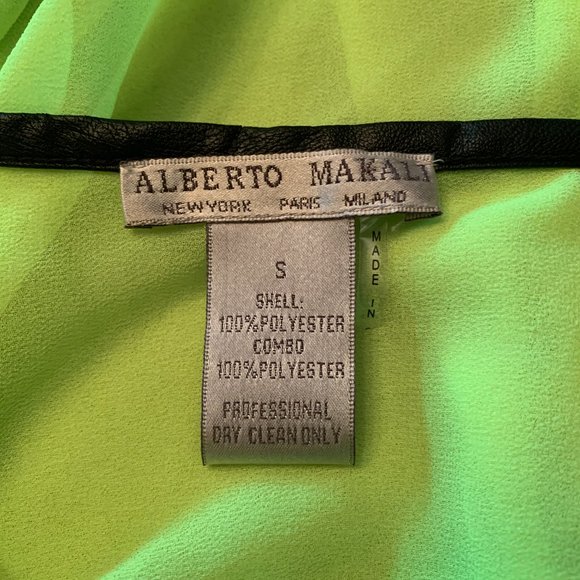 Alberto Makali Sheer Button Down Top - Picture 5 of 5